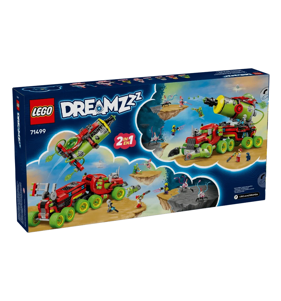 Конструктор LEGO Dreamzzz Грузовик Матео с аэрозольной краской