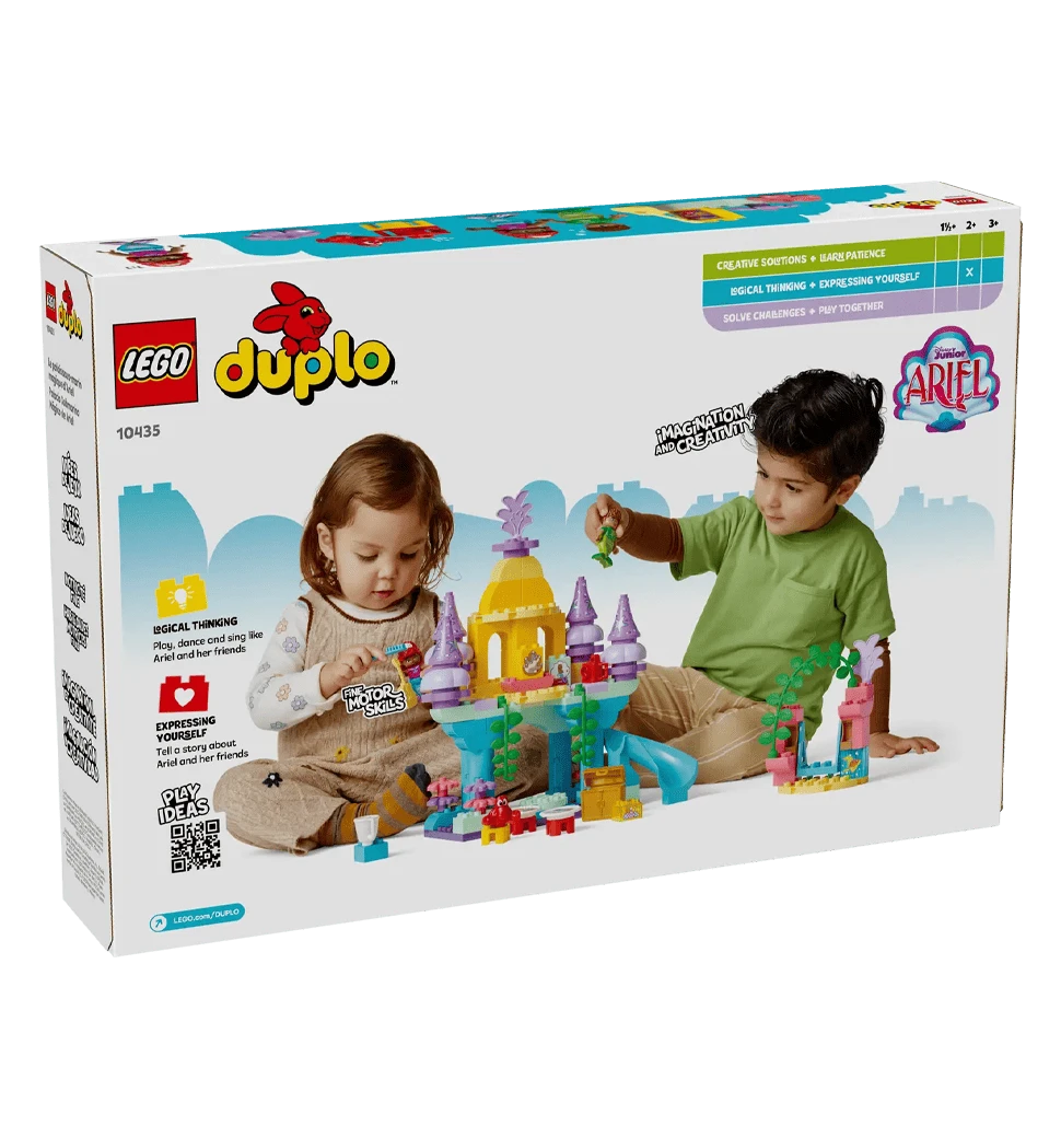 Конструктор LEGO DUPLO Disney Волшебный подводный дворец Ариэль