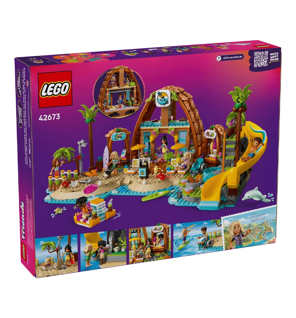 Конструктор LEGO Friends Пляжний курорт для сімейного відпочинку
