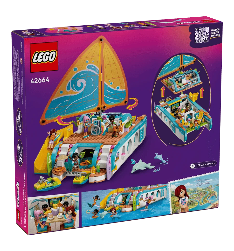 Конструктор LEGO Friends Пригоди на туристичному човні