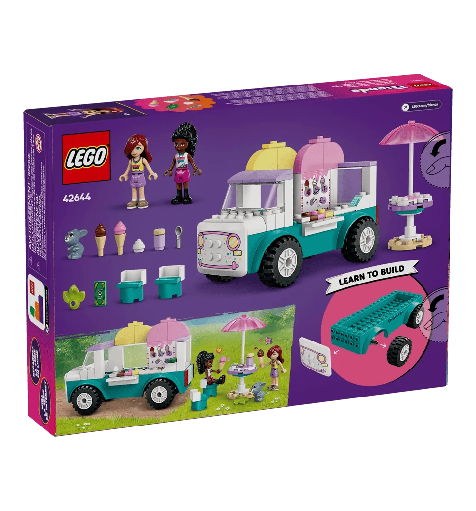 Конструктор LEGO Friends Хартлейк-Сіті. Фургон із морозивом
