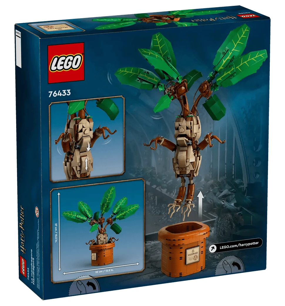 Конструктор LEGO Harry Potter Корень мандрагоры