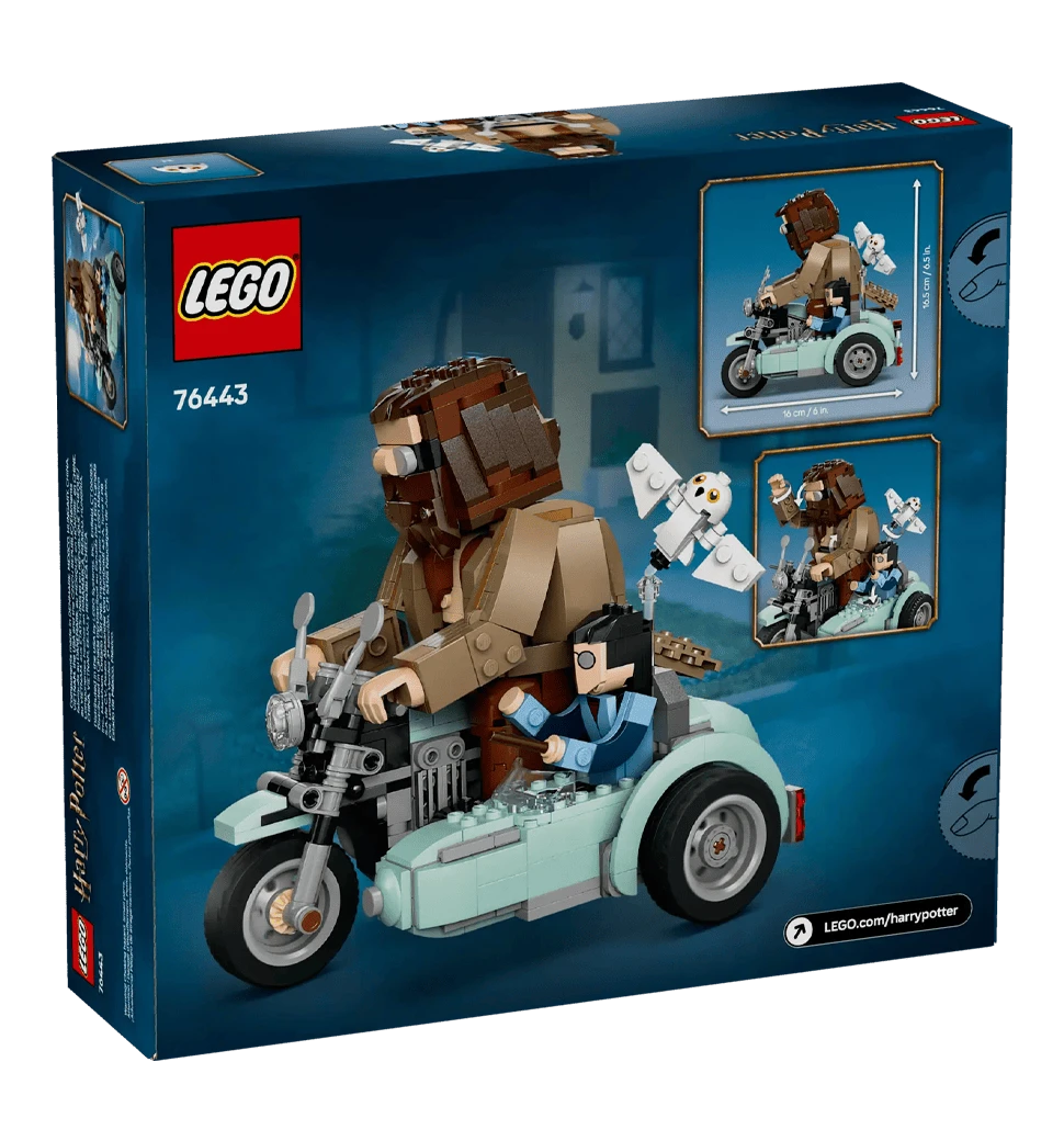 Конструктор LEGO Harry Potter Поездка Хагрида и Гарри на мотоцикле