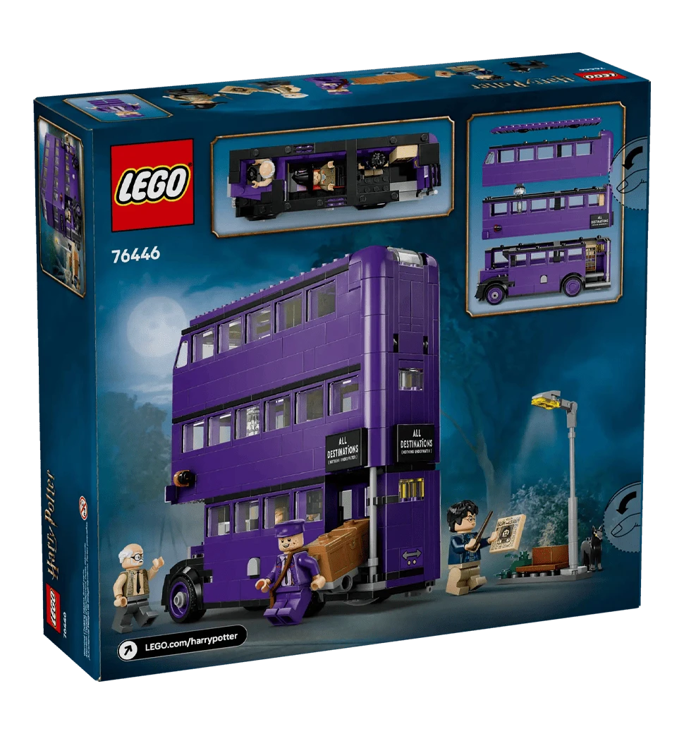 Конструктор LEGO Harry Potter Приключения на Рыцарском автобусе