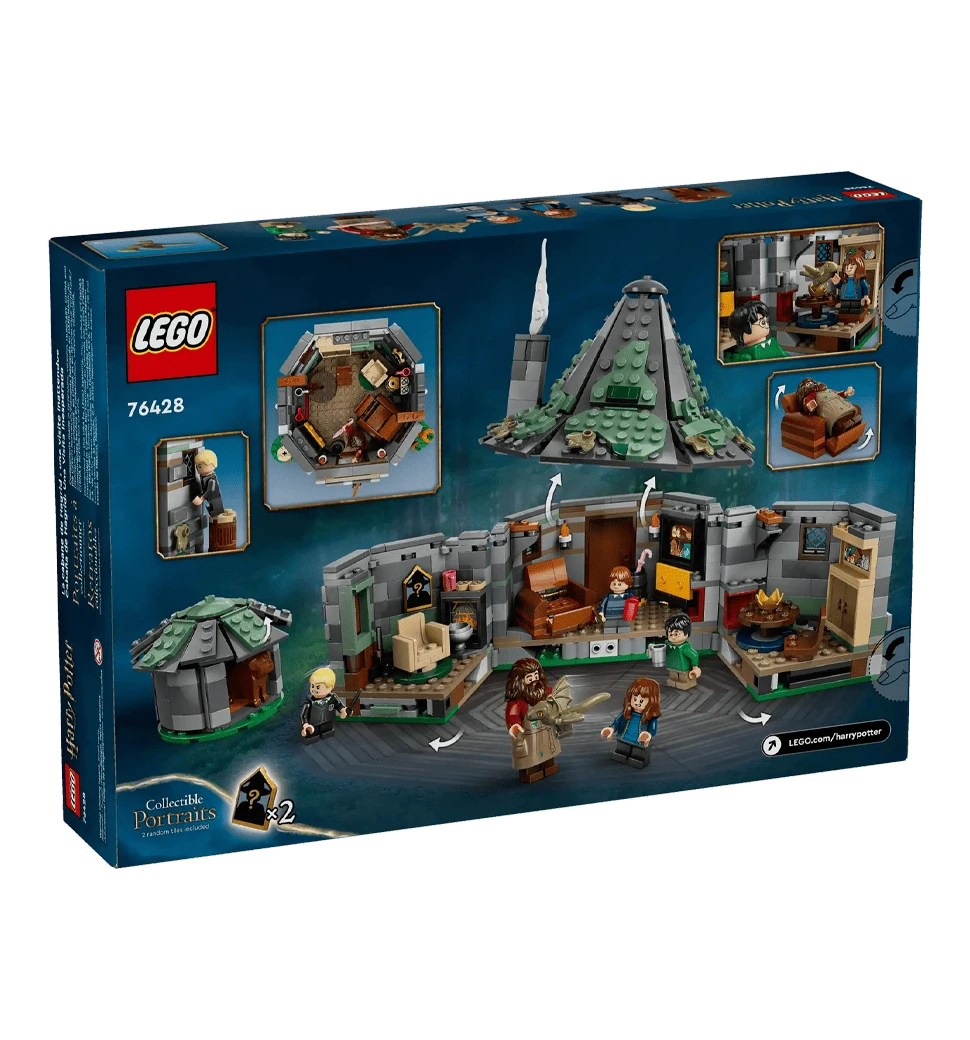 Конструктор LEGO Harry Potter Хижина Хагрида: Неожиданные гости