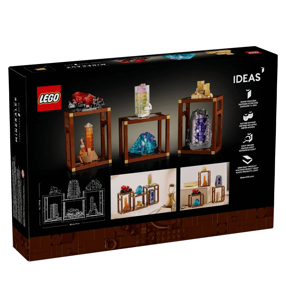 Конструктор LEGO Ideas Коллекция минералов