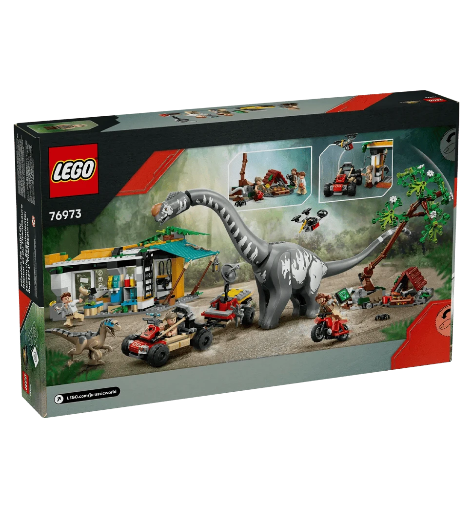Конструктор LEGO Jurassic World Місія з відстеження раптора і титанозавра