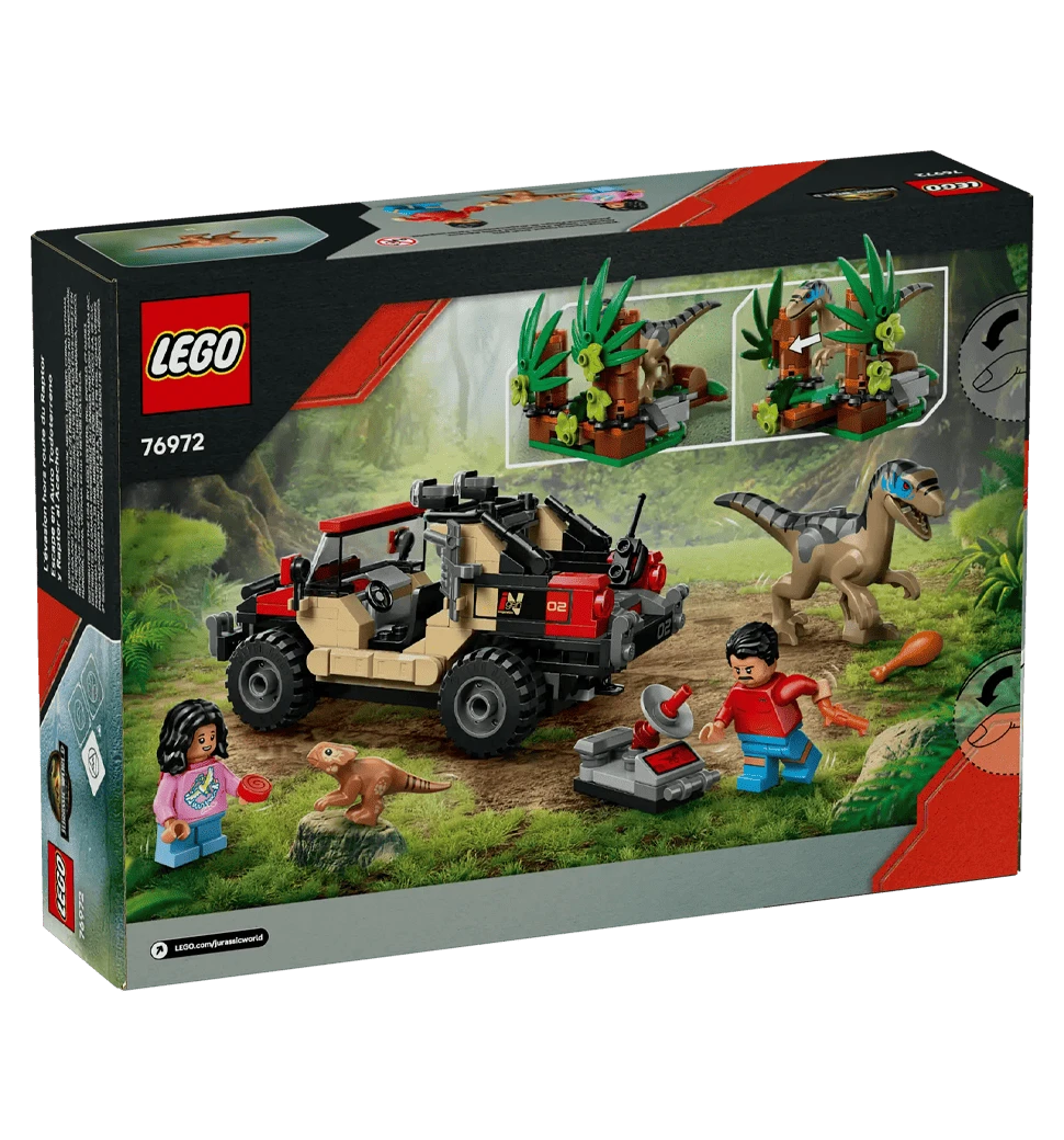 Конструктор LEGO Jurassic World Втеча по бездоріжжю від раптора
