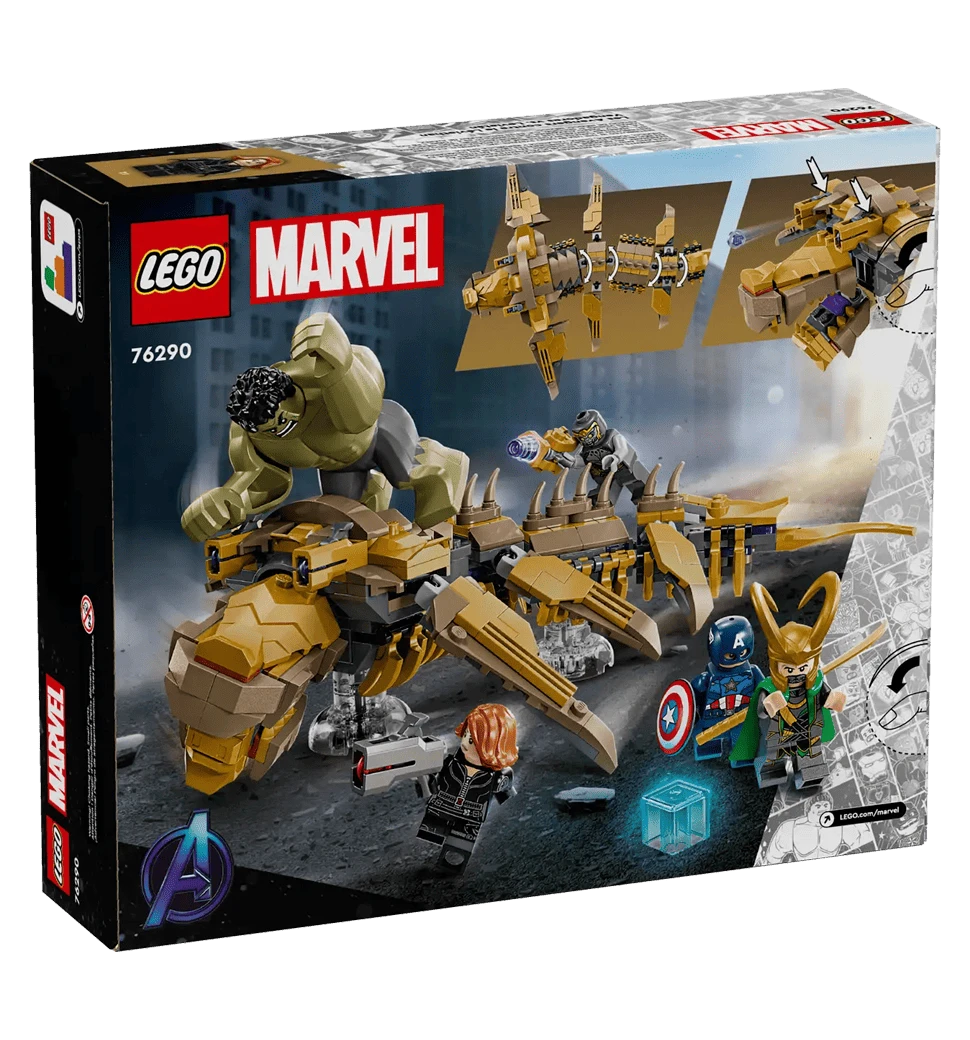 Конструктор LEGO Marvel Мстители против Левиафана