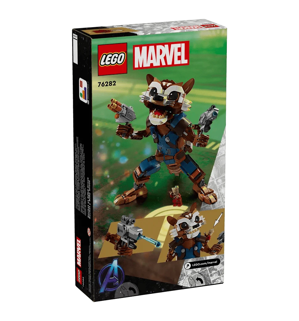 Конструктор LEGO Marvel Ракета и малыш Грут