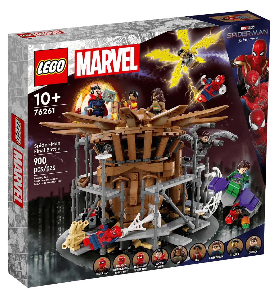 Конструктор LEGO Marvel Решающий бой Человека-Паука