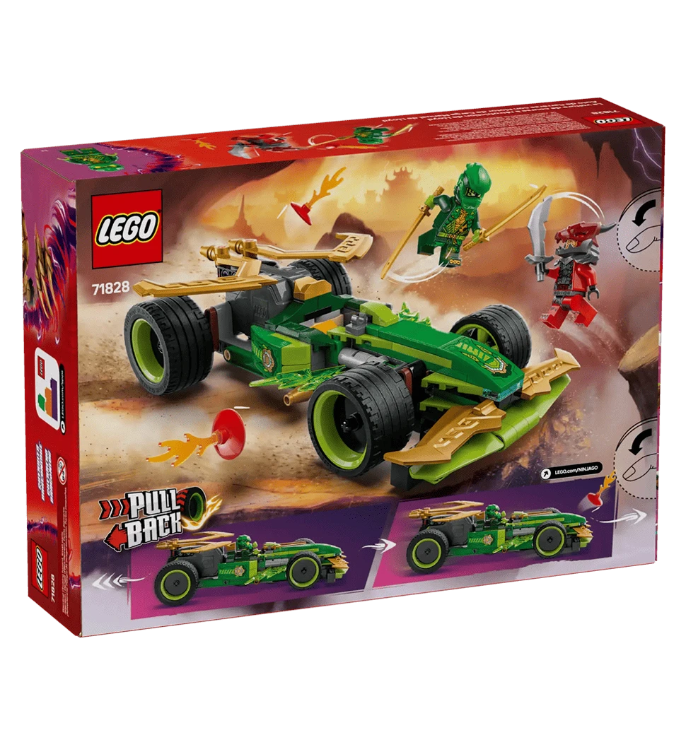 Конструктор LEGO Ninjago Автомобіль для перегонів Лойда з інерційним двигуном