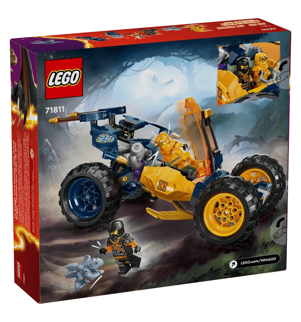 Конструктор LEGO Ninjago Багі для бездоріжжя ніндзя Арін
