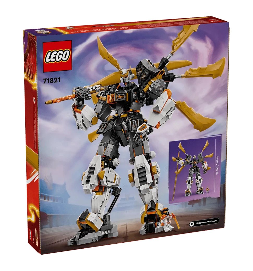 Конструктор LEGO Ninjago Драконовий робот-титан Коула