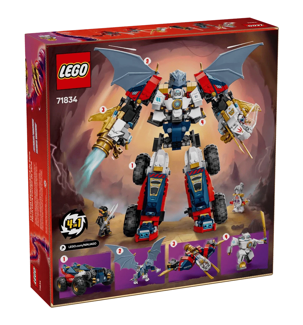 Конструктор LEGO Ninjago Ультраоб'єднувальний робот Зейна