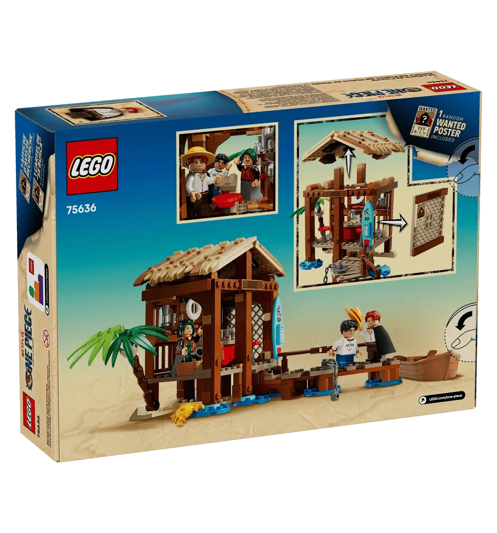 Конструктор LEGO ONE PIECE Хижина в Поселке Ветряков