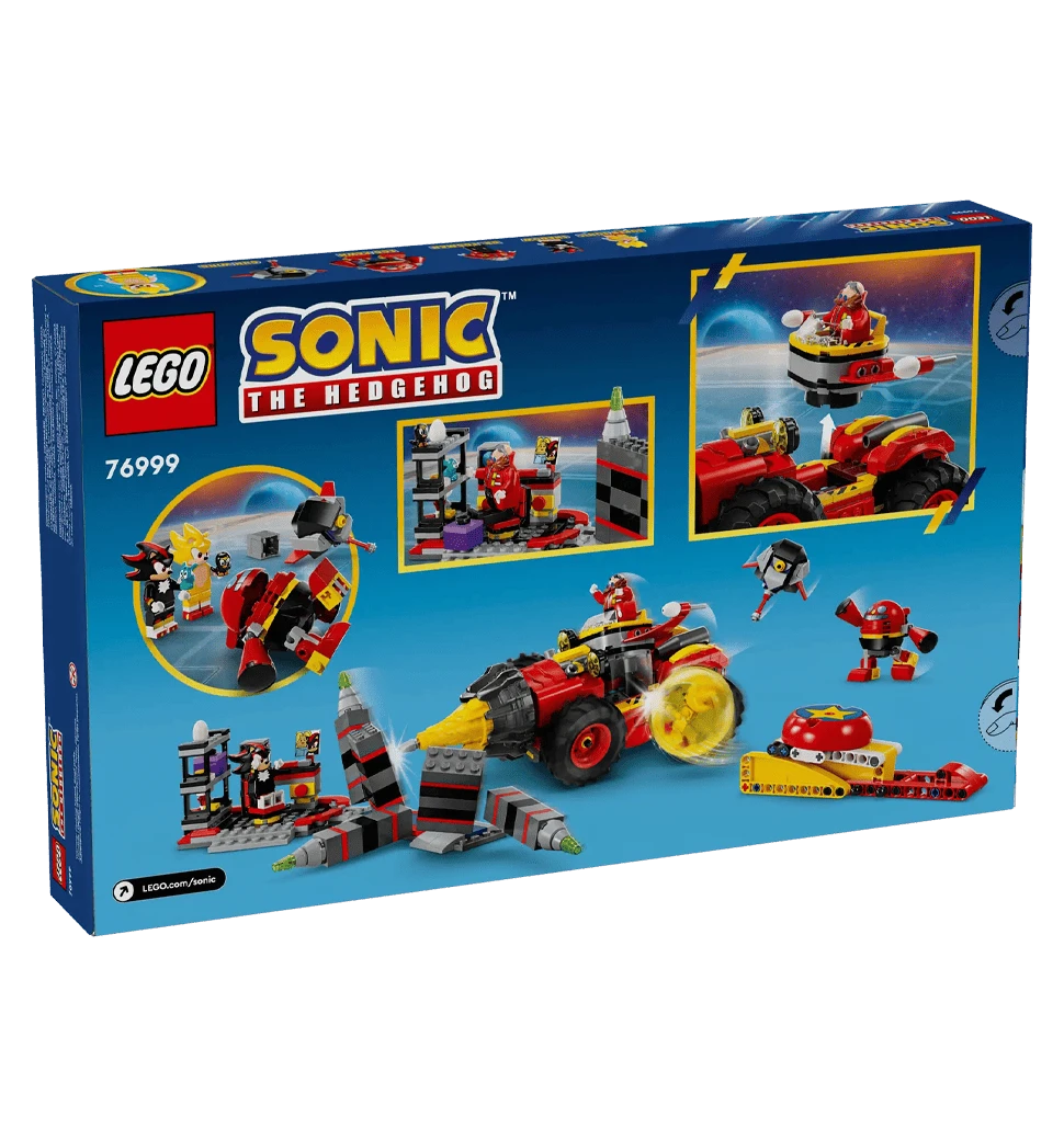 Конструктор LEGO Sonic the Hedgehog Супер Сонік проти Яйця-бурильника