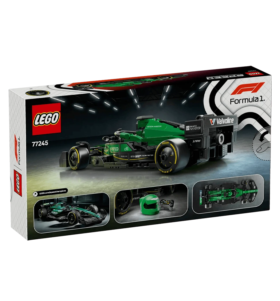 Конструктор LEGO Speed Champions Автомобіль для перегонів Aston Martin Aramco F1® AMR24