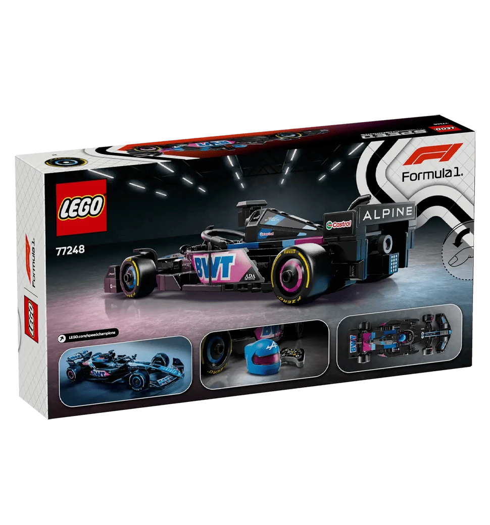 Конструктор LEGO Speed Champions Автомобиль для гонок BWT Alpine F1® Team A524