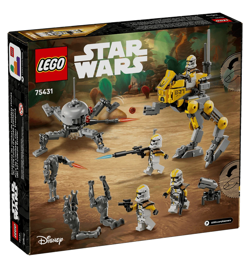 Конструктор LEGO Star Wars Боевой отряд бойцов-клонов 327-го галактического корпуса