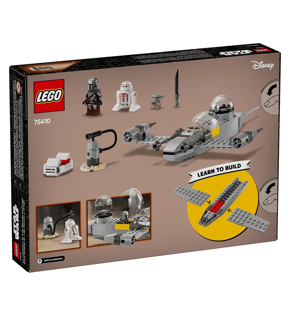 Конструктор LEGO Star Wars Звездный истребитель N-1 Мандо и Грогу