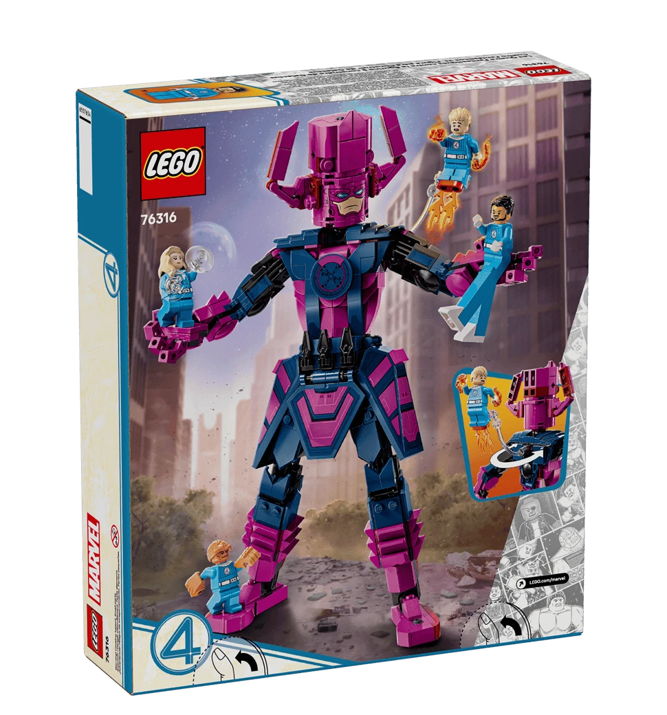 Конструктор LEGO Super Heroes Фантастическая четверка против Галактуса: фигурка для сборки