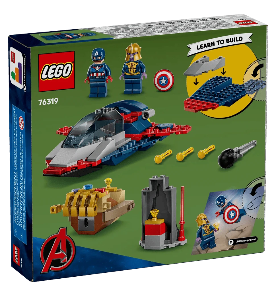 Конструктор LEGO Super Heroes Капитан Америка против Таноса