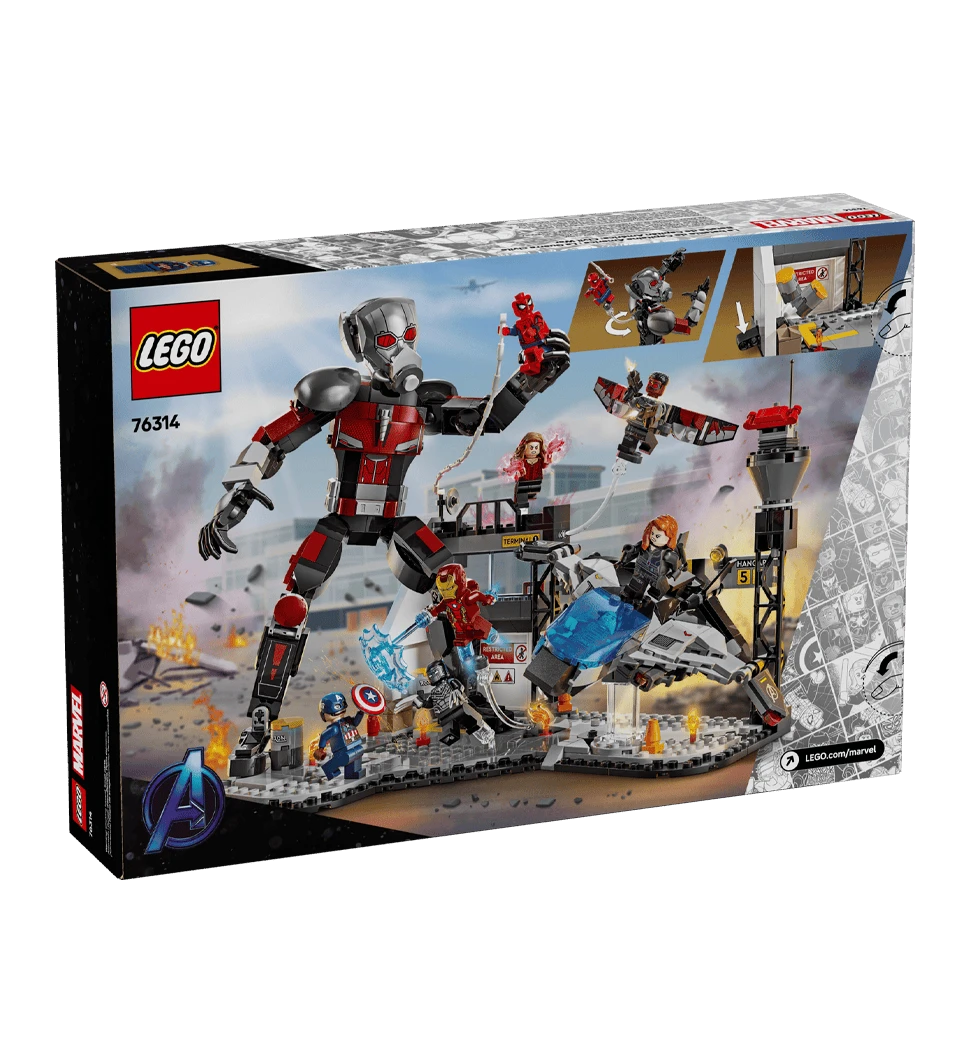 Конструктор LEGO Super Heroes Первый мститель: Противостояние Приключенческая битва