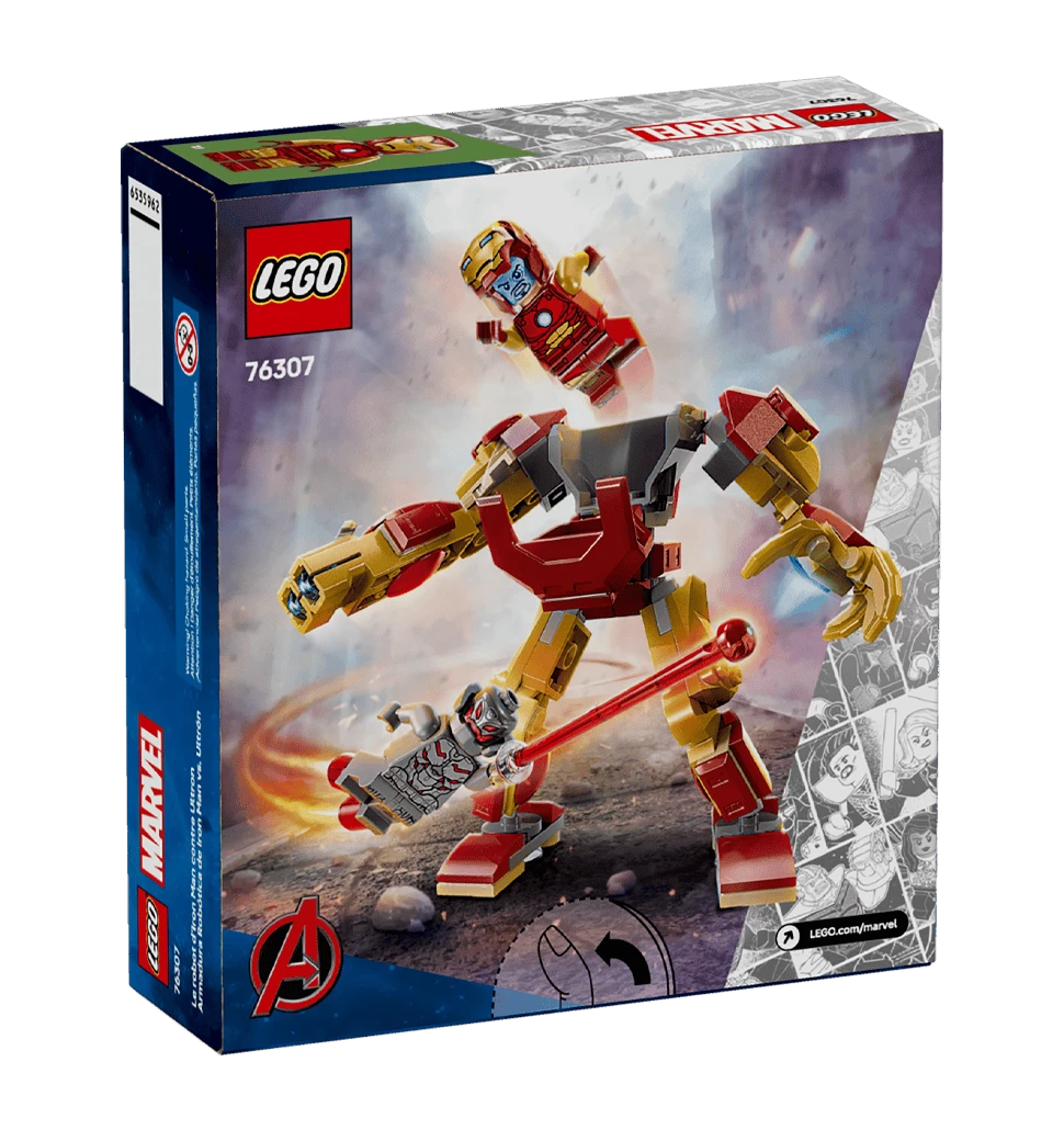 Конструктор LEGO Super Heroes Робот Железного Человека против Альтрона