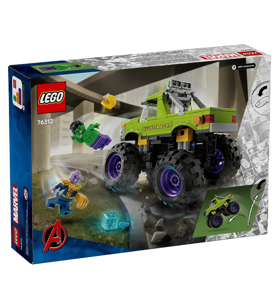 Конструктор LEGO Super Heroes Грузовик Халка против Таноса