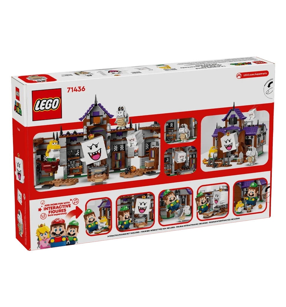 Конструктор LEGO Super Mario Садиба з привидами Бу-короля