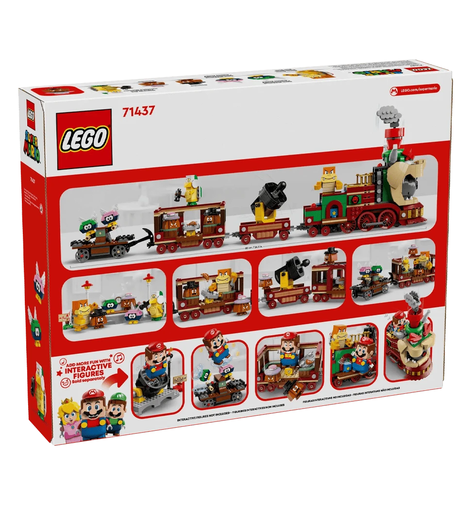 Конструктор LEGO Super Mario Швидкий потяг Боузера