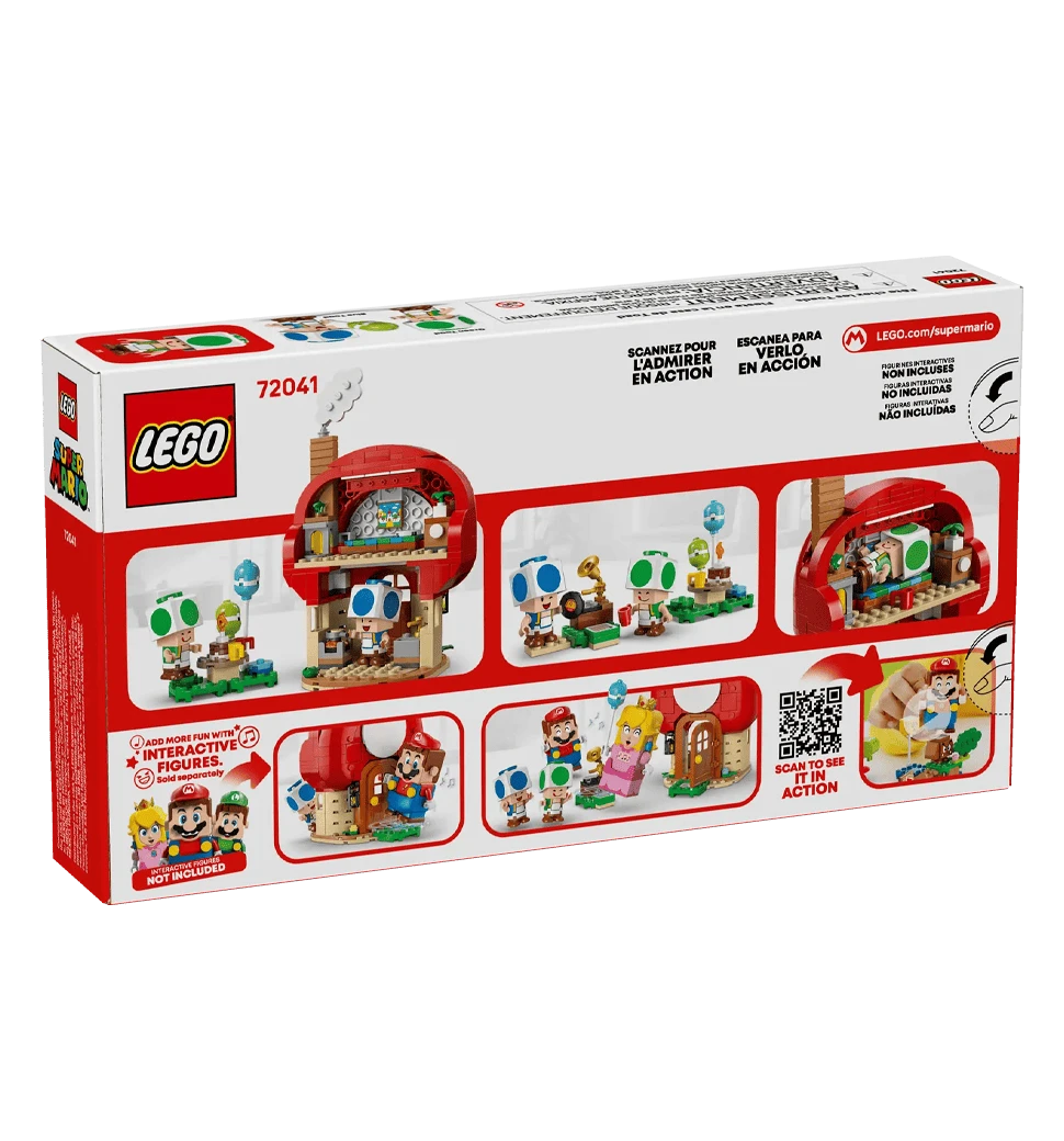 Конструктор LEGO Super Mario Вечірка в будинку Toad