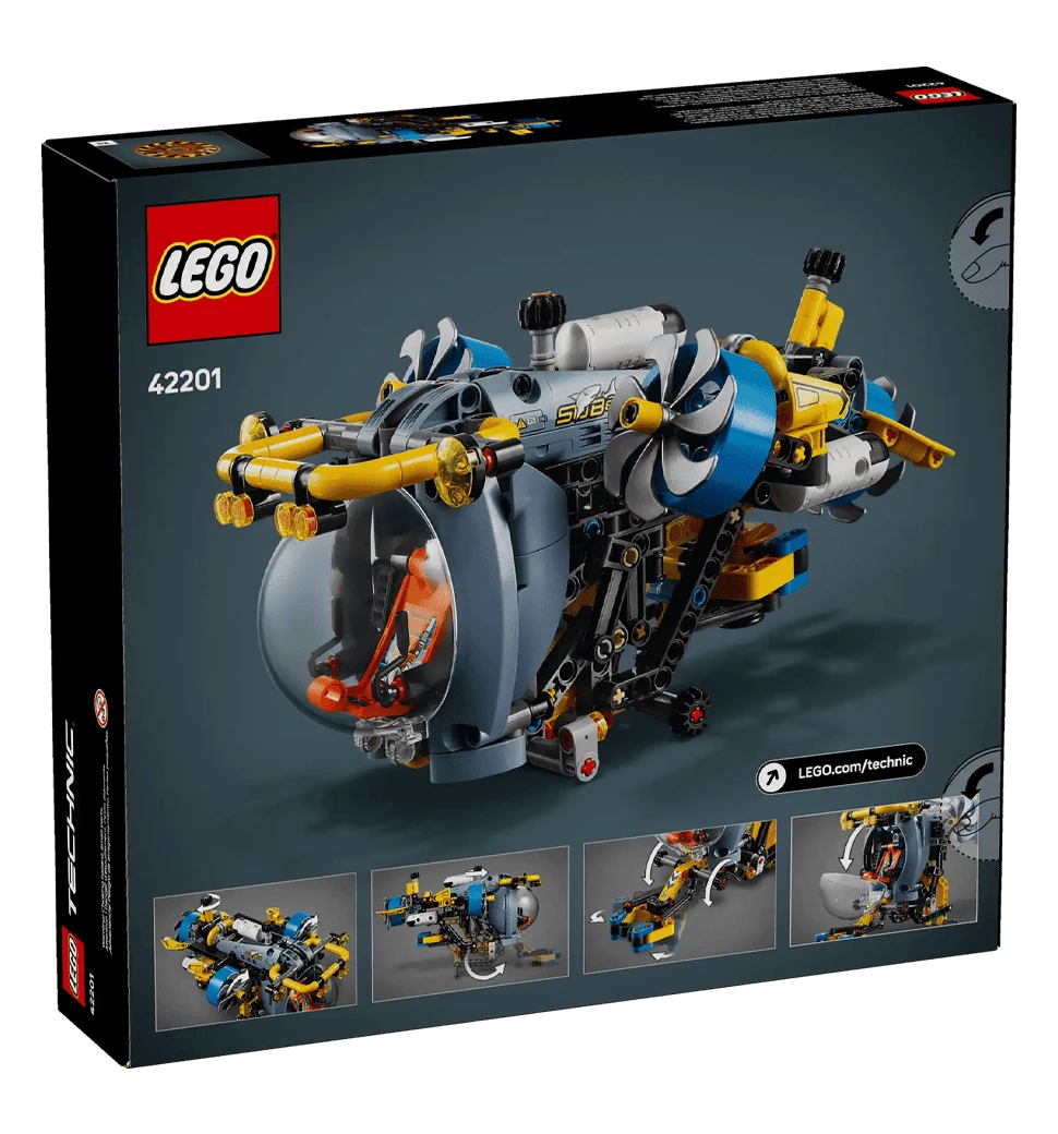 Конструктор LEGO Technic Глибоководний дослідницький підводний човен