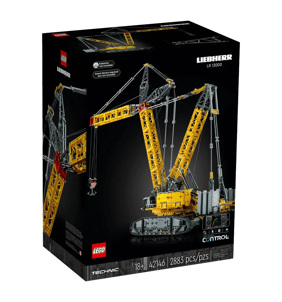 Конструктор LEGO Technic Гусеничний підйомний кран Liebherr LR 13000