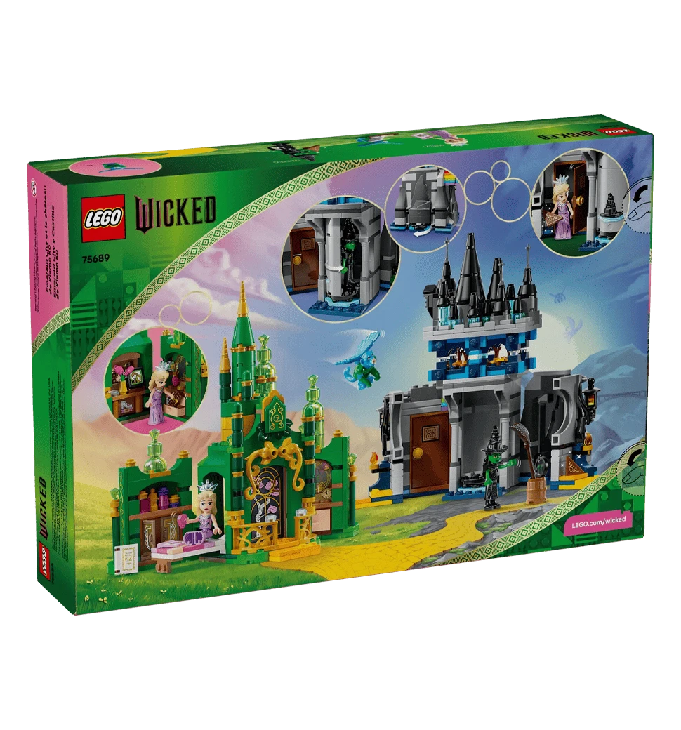 Конструктор LEGO Wicked Изумрудный город и замок Киамо-Ко