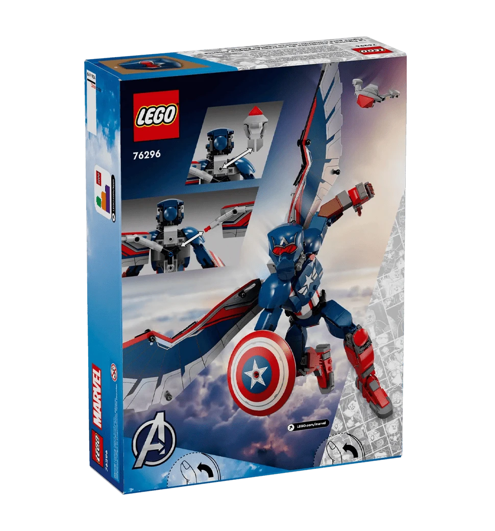 Конструктор LEGO Marvel Фигурка Капитан Америка