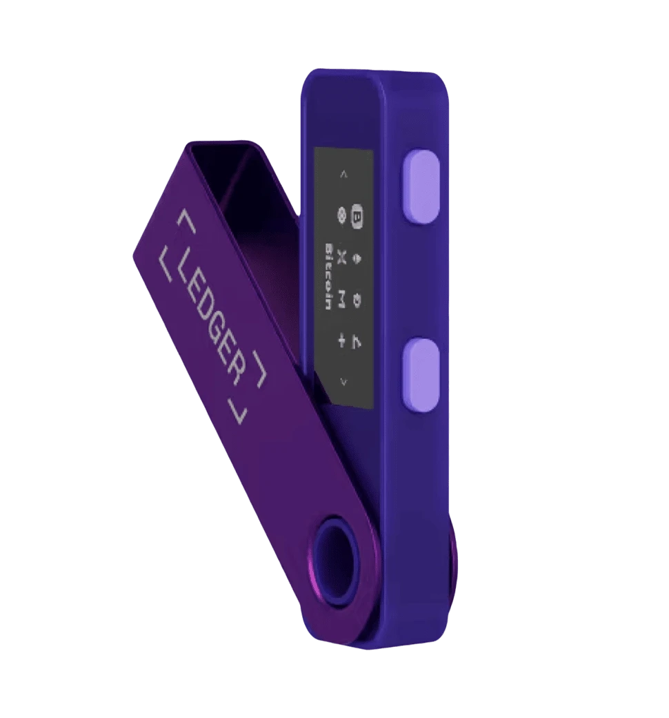 Крипто-гаманець Ledger Nano S Plus Purple