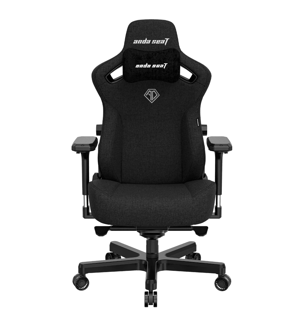 Крісло ігрове Anda Seat Kaiser 3 Black Fabric Size XL (AD12YDC-XL-01-B-CF)