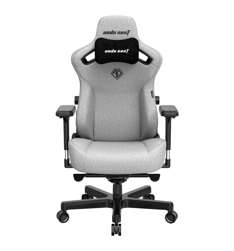 Крісло ігрове Anda Seat Kaiser 3 Grey Fabric Size L (AD12YDC-L-01-G-PV/F)