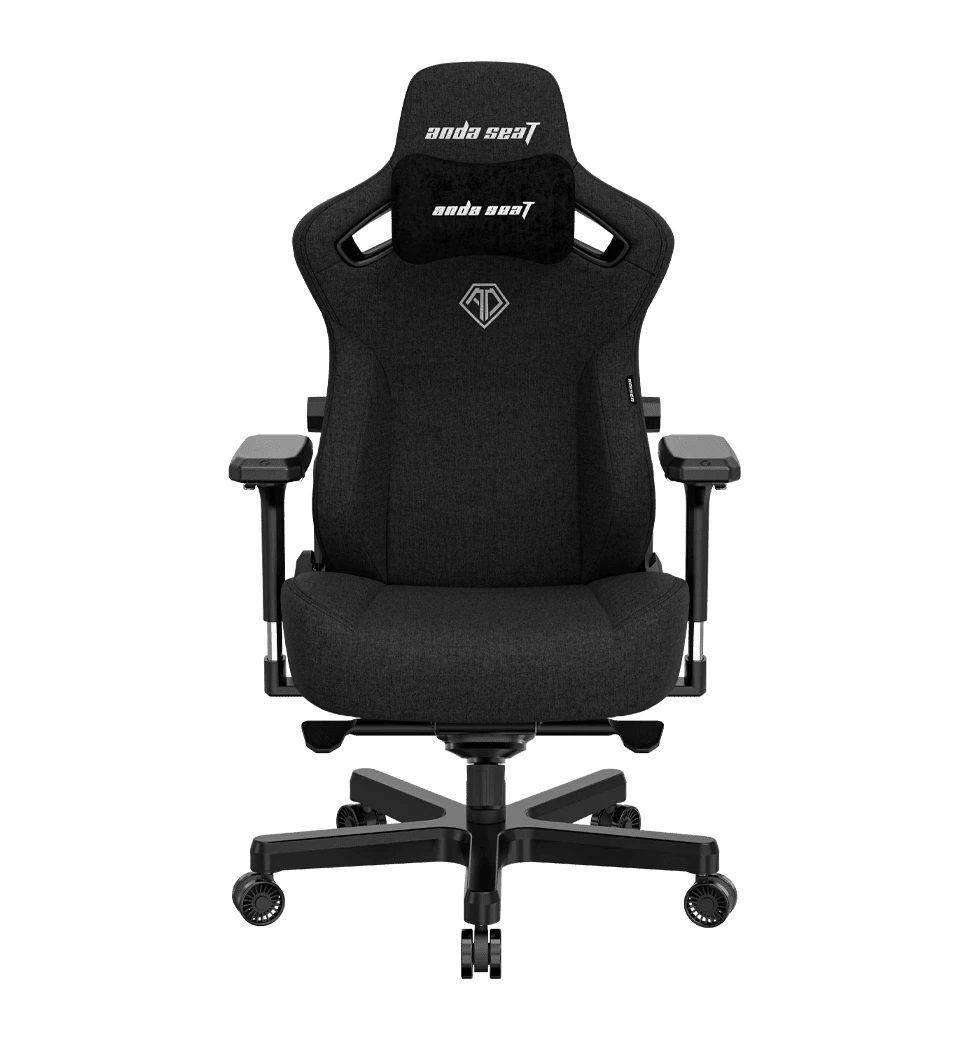 Крісло Ігрове Anda Seat Kaiser 3 Size XL Black Fabric (AD12YDC-XL-01-B-CF)
