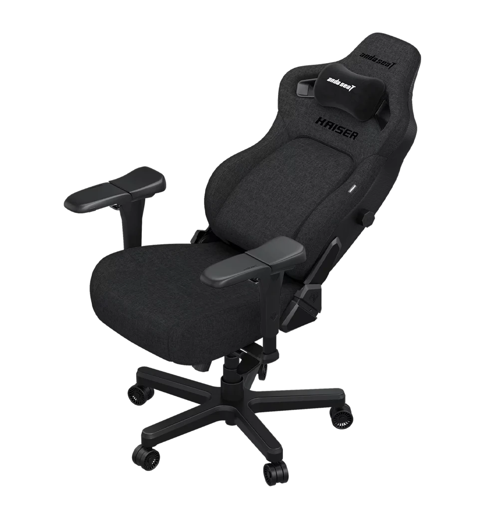 Крісло ігрове Anda Seat Kaiser 4 Dark Grey Fabric Size XL