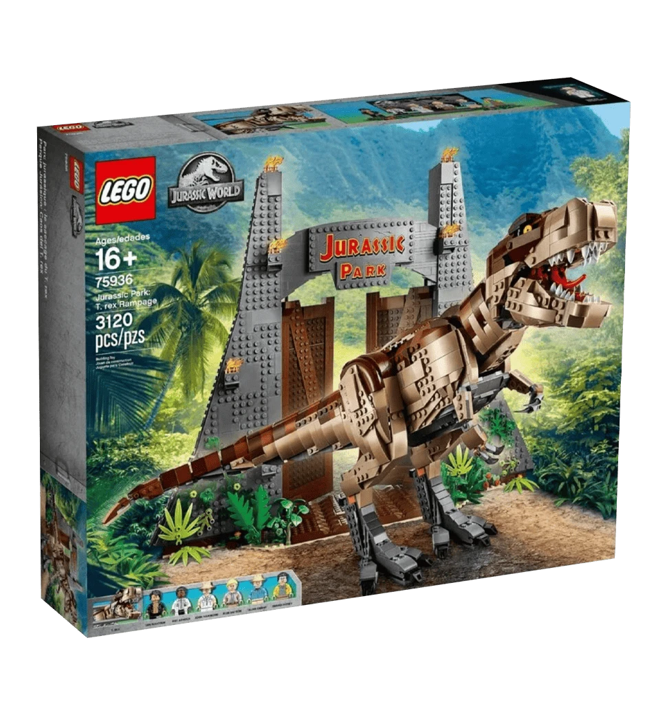 LEGO Jurassic World Jurassic Park: T. rex Rampage (75936)