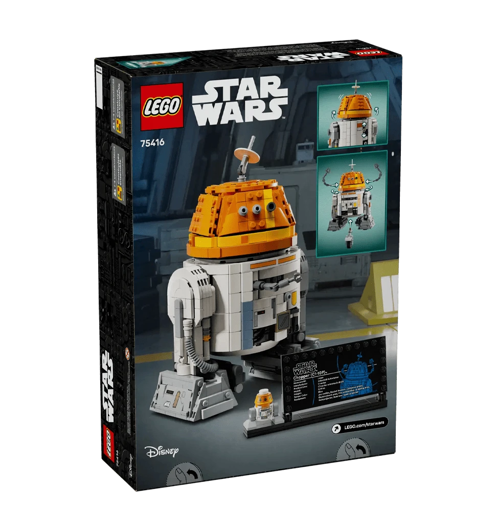 LEGO Star Wars Дроид-астромеханик Чоппер C1-10P (75416)