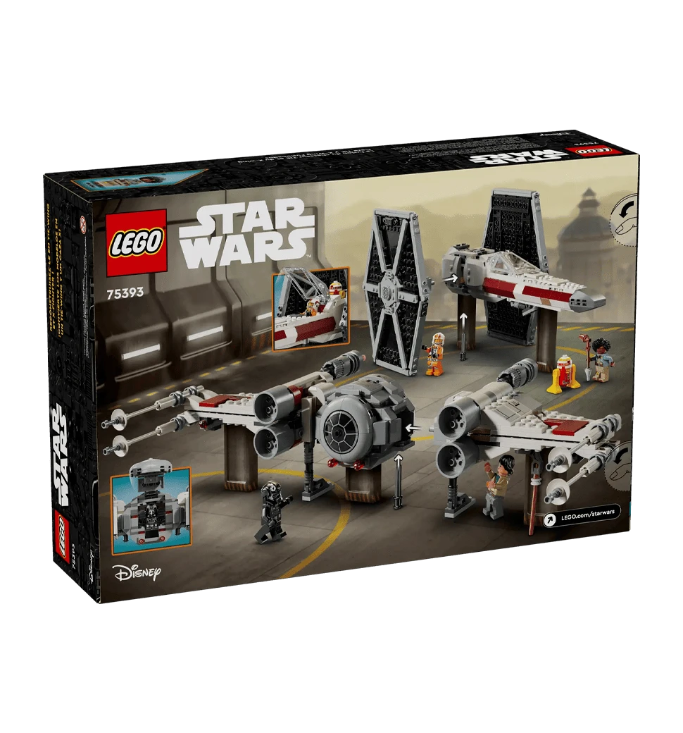 LEGO Star Wars Сборный пакет «Истребитель TIE и Корабль X-Wing» (75393)