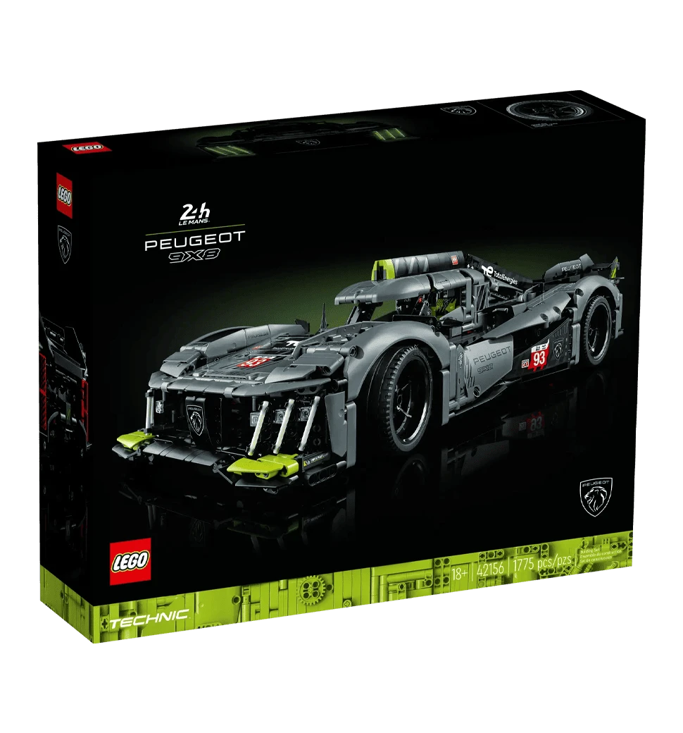 LEGO Technic PEUGEOT 9X8 24H Le Mans Hybrid Hypercar (42156)