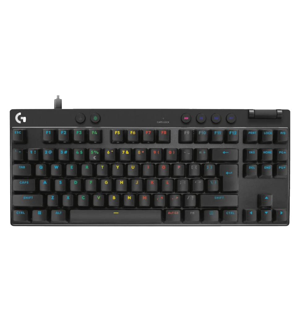 Клавіатура LOGITECH G PRO X TKL RAPID Wired Gaming Keyboard - BLACK (920-013233)