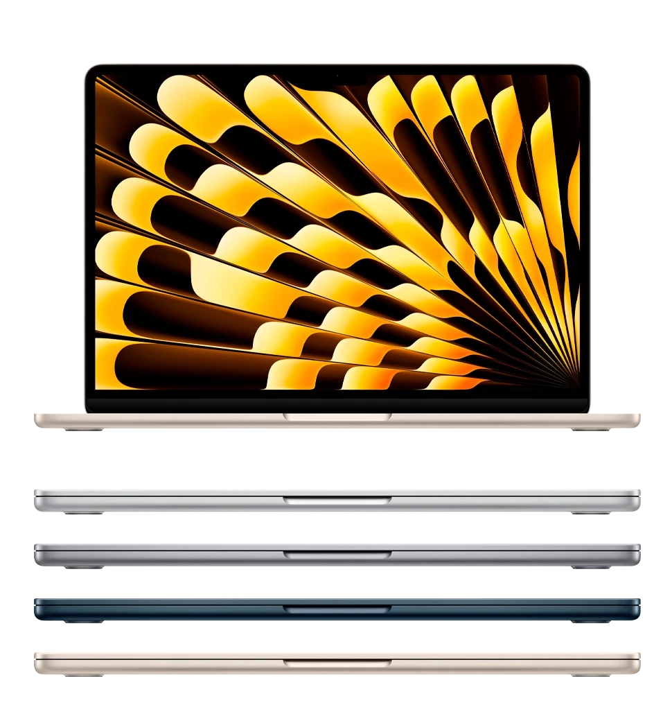 MacBook Air 15" Apple M3/8CPU/10GPU/8GB/512GB SSD/Starlight (MRYT3)