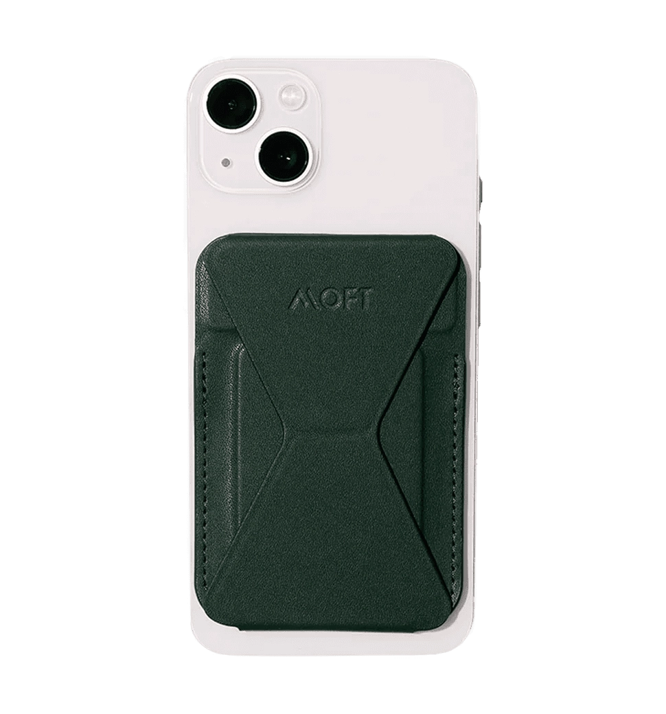 Магнітний гаманець-підставка Moft Snap-on with magsafe Green (MS007MS-4-CEGN)
