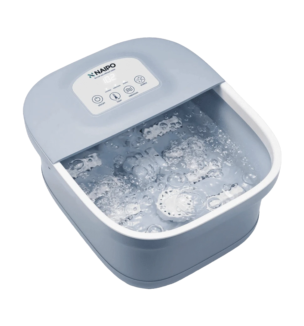 Масажер для ніг Naipo з масажем нагріванням та спа (NPFT-SPA01)